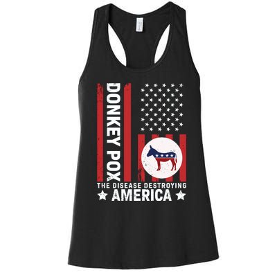 Donkey Pox Women's Racerback Tank