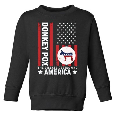 Donkey Pox Toddler Sweatshirt