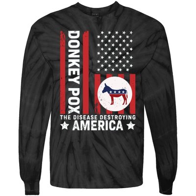 Donkey Pox Tie-Dye Long Sleeve Shirt