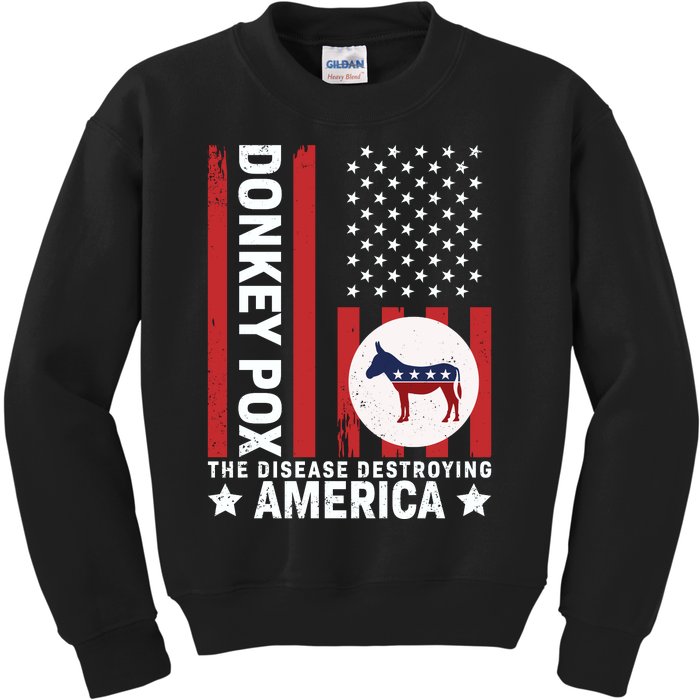 Donkey Pox Kids Sweatshirt