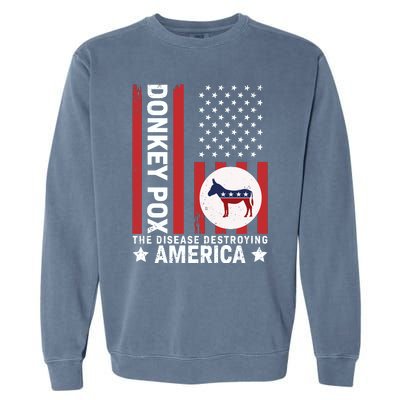 Donkey Pox Garment-Dyed Sweatshirt