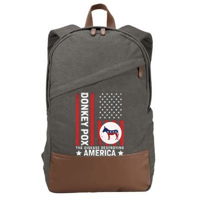 Donkey Pox Cotton Canvas Backpack