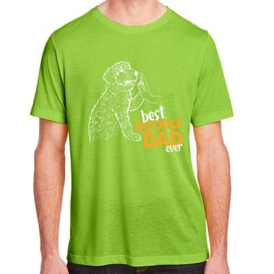 Doodle Papa Doodle Dad Doodle Daddy Best Doodle Dad Ever Great Gift Adult ChromaSoft Performance T-Shirt