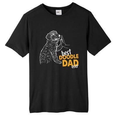 Doodle Papa Doodle Dad Doodle Daddy Best Doodle Dad Ever Great Gift Tall Fusion ChromaSoft Performance T-Shirt