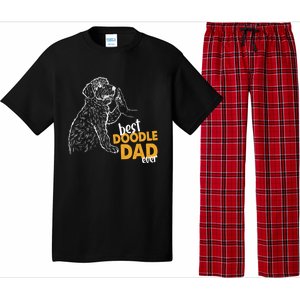 Doodle Papa Doodle Dad Doodle Daddy Best Doodle Dad Ever Great Gift Pajama Set