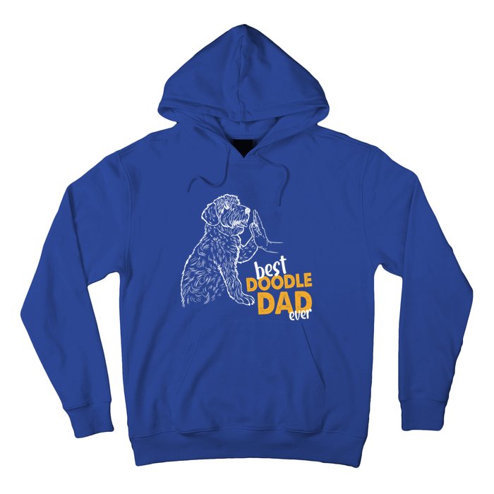 Doodle Papa Doodle Dad Doodle Daddy Best Doodle Dad Ever Great Gift Hoodie