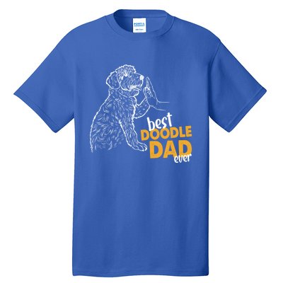 Doodle Papa Doodle Dad Doodle Daddy Best Doodle Dad Ever Great Gift Tall T-Shirt