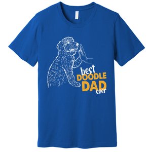 Doodle Papa Doodle Dad Doodle Daddy Best Doodle Dad Ever Great Gift Premium T-Shirt