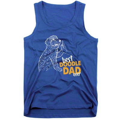 Doodle Papa Doodle Dad Doodle Daddy Best Doodle Dad Ever Great Gift Tank Top