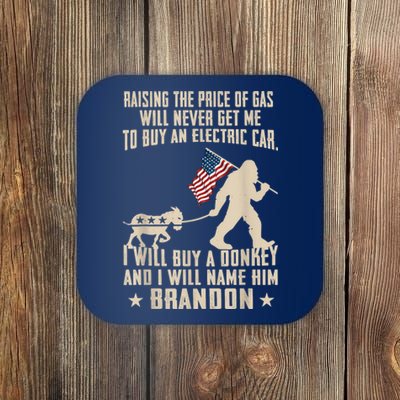 Donkey Pox Destroying America Funny Bigfoot Anti Biden Coaster