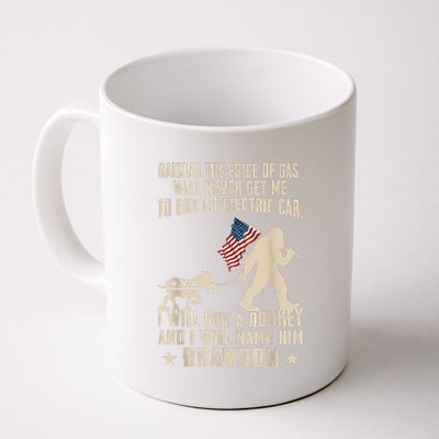 Donkey Pox Destroying America Funny Bigfoot Anti Biden Coffee Mug