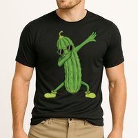 Dabbing Pickle Dancing Cucumber Lover Funny Funny Gift Performance Shirt