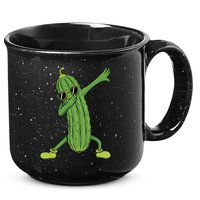 Dabbing Pickle Dancing Cucumber Lover Funny Funny Gift 15oz Campfire Ceramic Mug