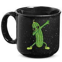 Dabbing Pickle Dancing Cucumber Lover Funny Funny Gift 15oz Campfire Ceramic Mug