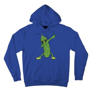 Dabbing Pickle Dancing Cucumber Lover Funny Funny Gift Hoodie