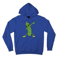 Dabbing Pickle Dancing Cucumber Lover Funny Funny Gift Hoodie