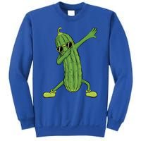 Dabbing Pickle Dancing Cucumber Lover Funny Funny Gift Sweatshirt