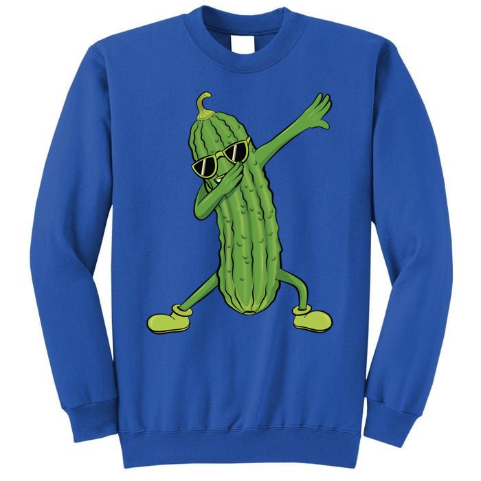 Dabbing Pickle Dancing Cucumber Lover Funny Funny Gift Sweatshirt