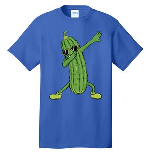 Dabbing Pickle Dancing Cucumber Lover Funny Funny Gift Tall T-Shirt