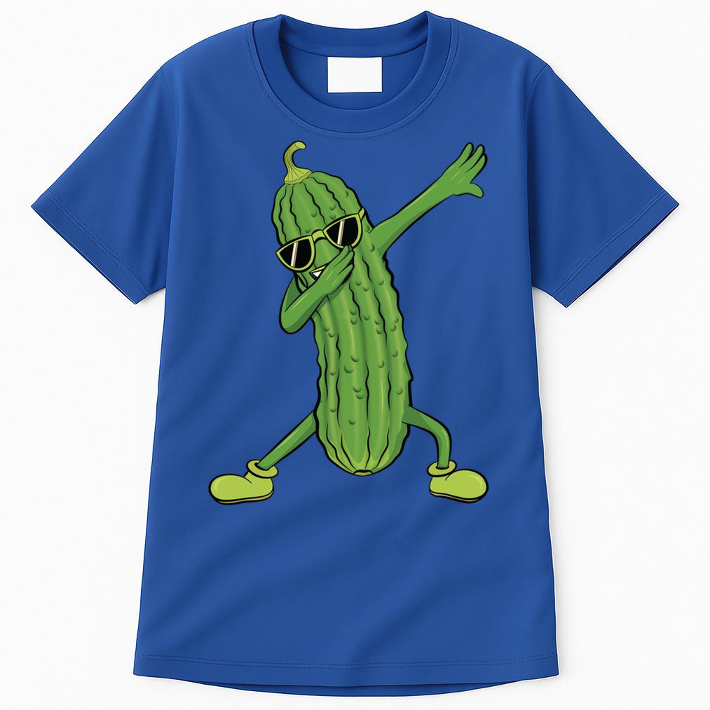 Dabbing Pickle Dancing Cucumber Lover Funny Funny Gift Tall T-Shirt