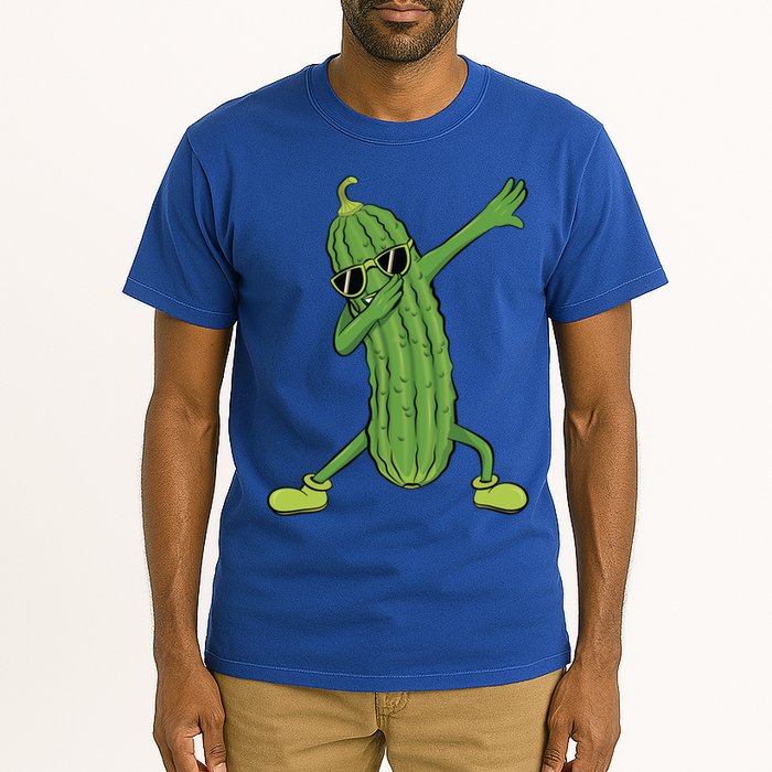 Dabbing Pickle Dancing Cucumber Lover Funny Funny Gift Tall T-Shirt