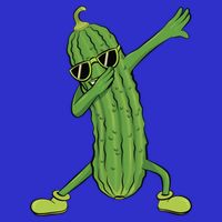 Dabbing Pickle Dancing Cucumber Lover Funny Funny Gift 16 in Basic Backpack