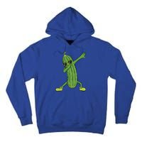 Dabbing Pickle Dancing Cucumber Lover Funny Funny Gift Tall Hoodie