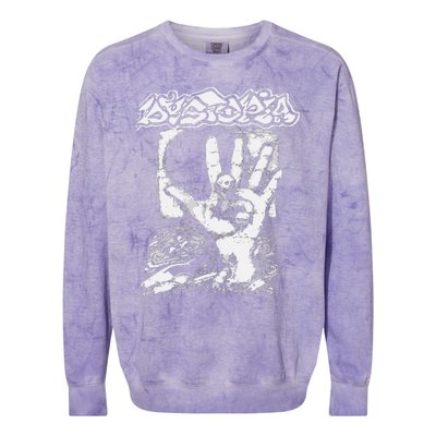 Dystopia Pollution Colorblast Crewneck Sweatshirt