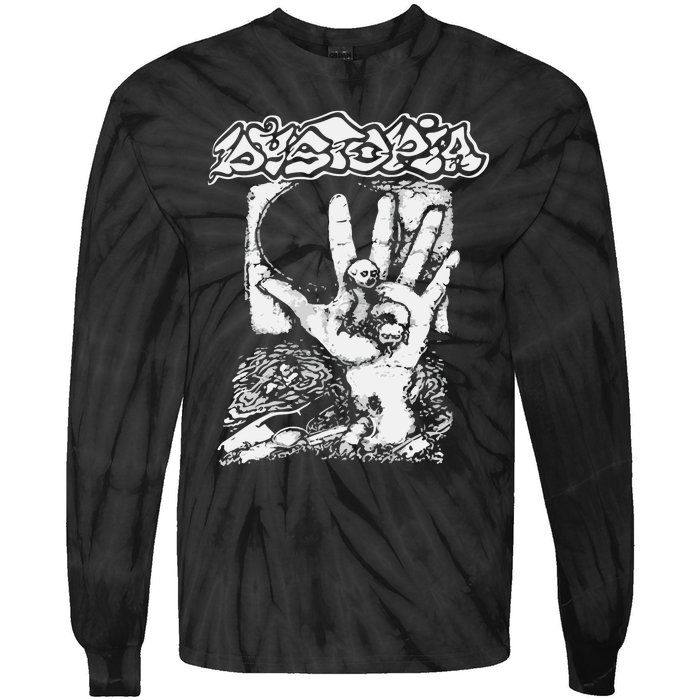 Dystopia Pollution Tie-Dye Long Sleeve Shirt