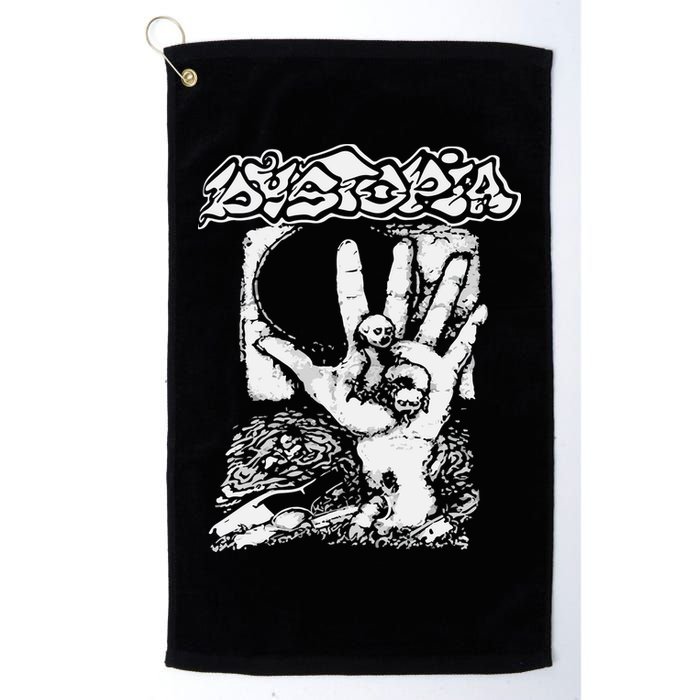 Dystopia Pollution Golf Towel