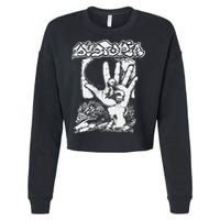 Dystopia Pollution Cropped Pullover Crew