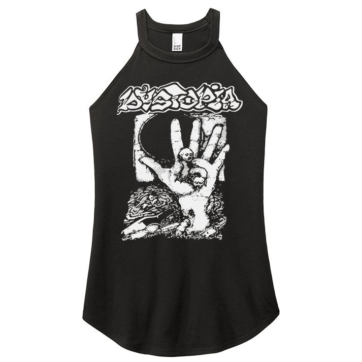 Dystopia Pollution Women's Perfect Tri Rocker Tank