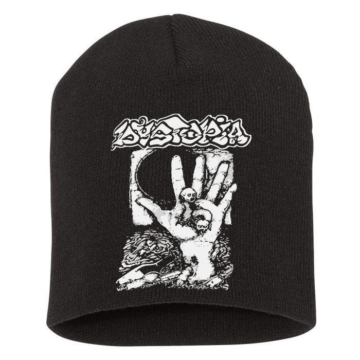 Dystopia Pollution Short Acrylic Beanie