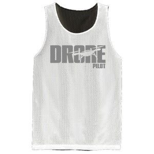 Drone Pilot Drone Operator Drone Life Mesh Reversible Basketball Jersey Tank