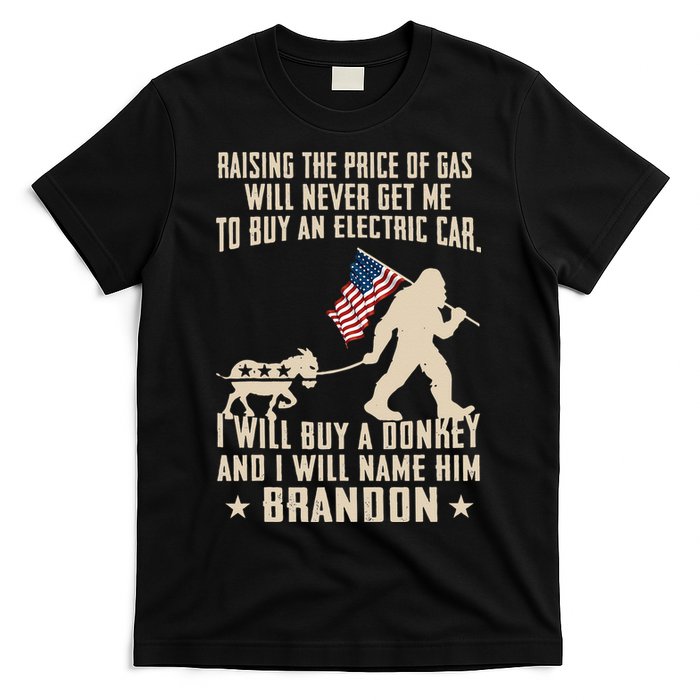 Donkey Pox Destroying America Funny Bigfoot Anti Biden T-Shirt