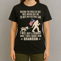 Donkey Pox Destroying America Funny Bigfoot Anti Biden T-Shirt