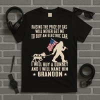 Donkey Pox Destroying America Funny Bigfoot Anti Biden T-Shirt