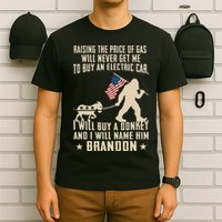 Donkey Pox Destroying America Funny Bigfoot Anti Biden T-Shirt