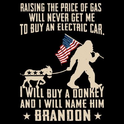 Donkey Pox Destroying America Funny Bigfoot Anti Biden T-Shirt