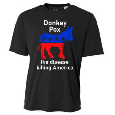 Donkey Pox Donkey Political Funny Satire Cooling Performance Crew T-Shirt