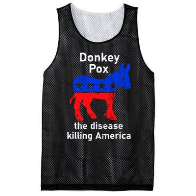 Donkey Pox Donkey Political Funny Satire Mesh Reversible Basketball Jersey Tank