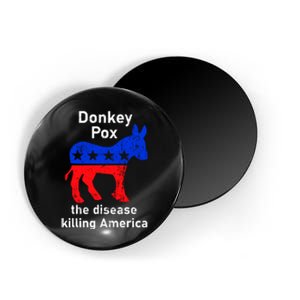 Donkey Pox Donkey Political Funny Satire Magnet