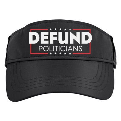 Defund Politicians Adult Drive Performance Visor