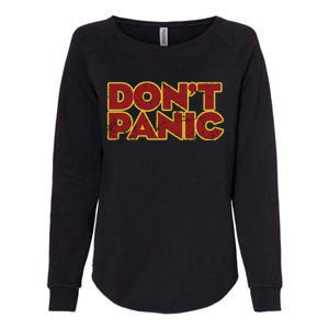 DonT Panic Womens California Wash Sweatshirt