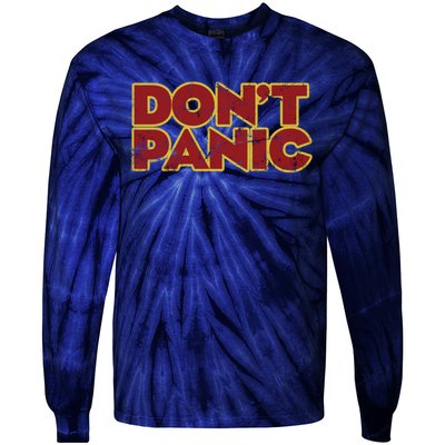 DonT Panic Tie-Dye Long Sleeve Shirt