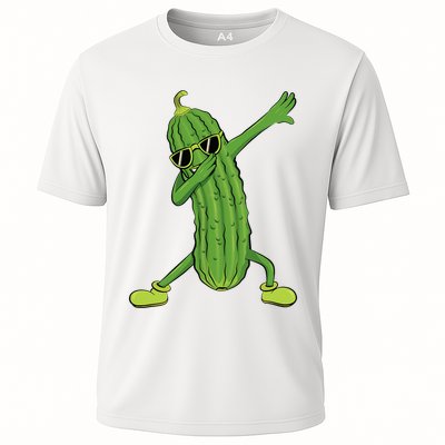 Dabbing Pickle Dancing Cucumber Lover Funny Gifts Performance Shirt