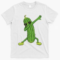Dabbing Pickle Dancing Cucumber Lover Funny Gifts T-Shirt
