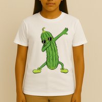 Dabbing Pickle Dancing Cucumber Lover Funny Gifts T-Shirt