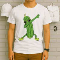 Dabbing Pickle Dancing Cucumber Lover Funny Gifts T-Shirt