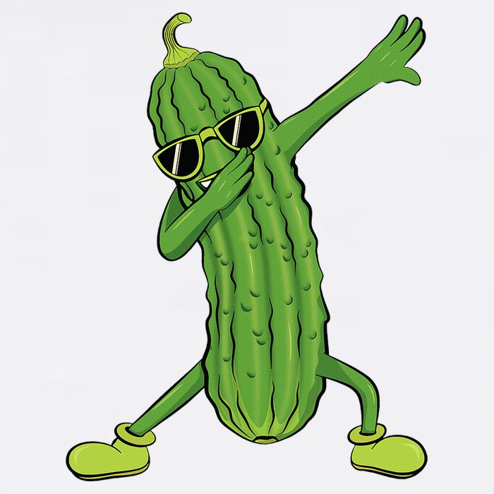 Dabbing Pickle Dancing Cucumber Lover Funny Gifts T-Shirt